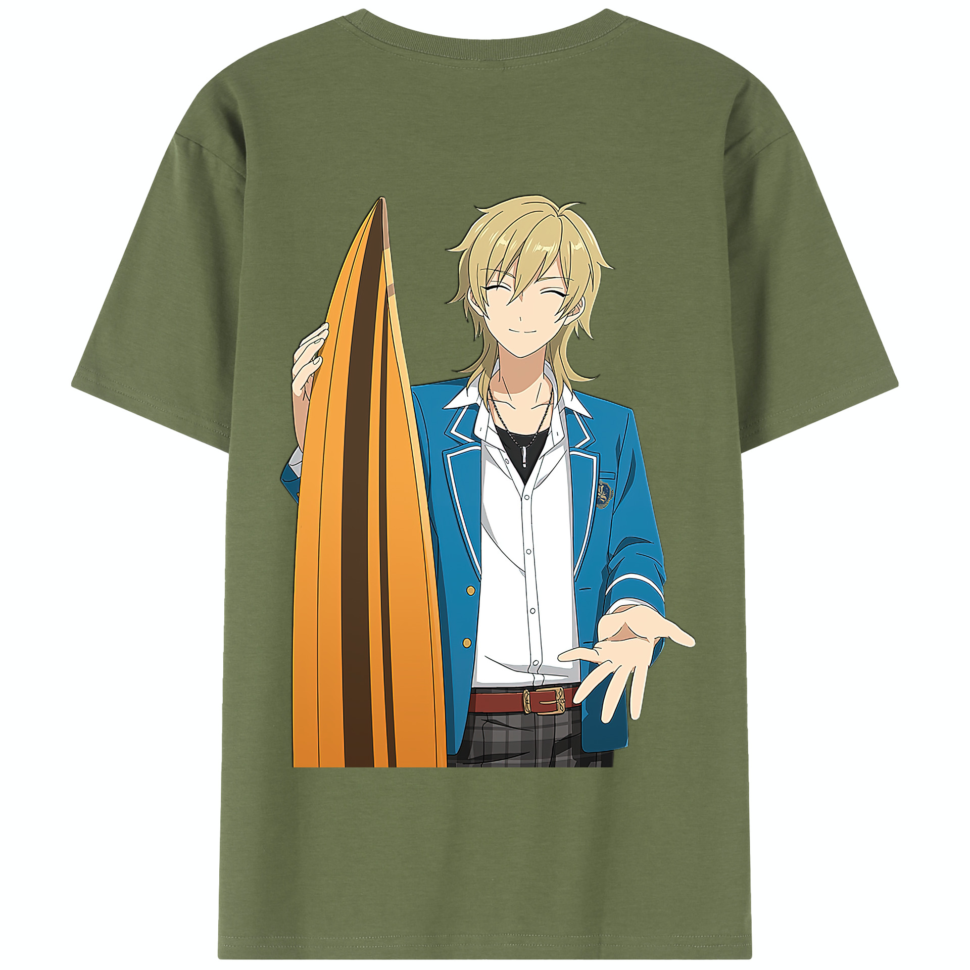 （画像用） あんさんぶるスターズ! Ensemble Stars 綿100％半袖Tシャツ（背面プリント）